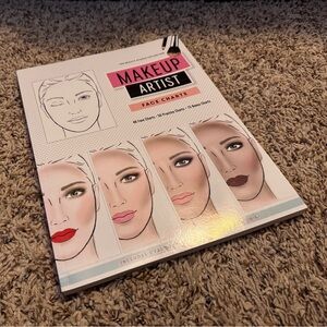 Makeup Artist Face Charts Book